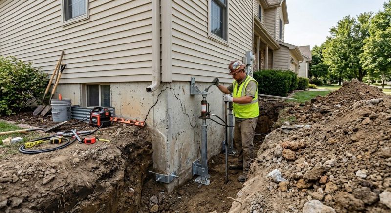 Structural Foundation Repair in Annandale, MN