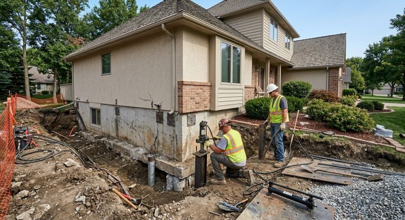Structural Foundation Repair in Avon, MN