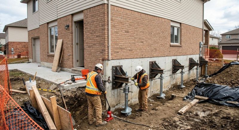 Structural Foundation Repair in Maple Lake, MN