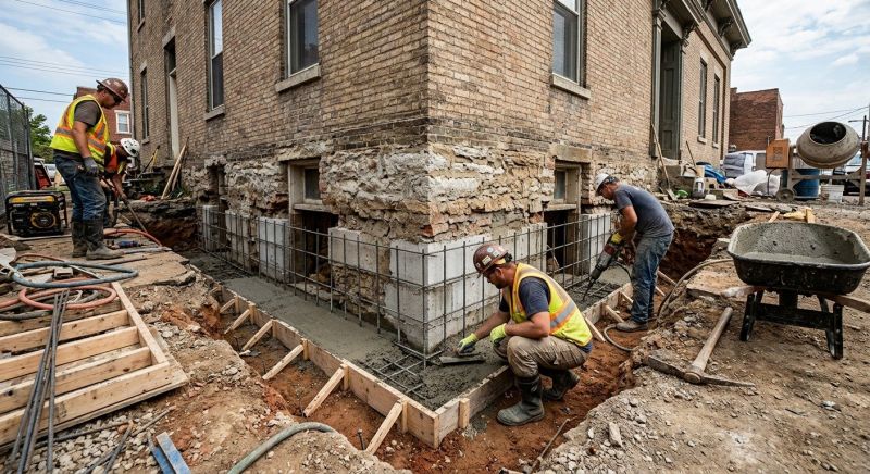 Underpinning Repair in Saint Cloud, MN